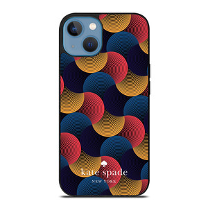 KATE SPADE NEW YORK CIRCULAR COLORFUL PATTERN iPhone 13 Case Cover KATE SPADE NEW YORK CIRCULAR COLORFUL PATTERN iPhone 13 Case Cover
