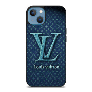 LOUIS VUITTON BLUE EMBLEM iPhone 13 Case Cover LOUIS VUITTON BLUE EMBLEM iPhone 13 Case Cover