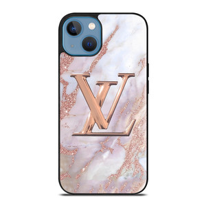 LOUIS VUITTON GOLDEN MARBLE EMBLEM iPhone 13 Case Cover