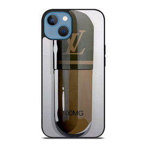 LOUIS VUITTON LOGO 100 MG DRUG ICON iPhone 13 Case Cover LOUIS VUITTON LOGO 100 MG DRUG ICON iPhone 13 Case Cover