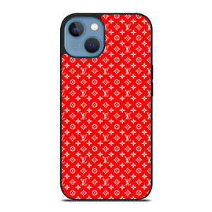 LV LOUIS VUITTON LOGO RED PATTERN iPhone 13 Case Cover