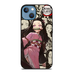 MANGA ANIME DEMON SLAYER NEZUKO KAMADO iPhone 13 Case Cover MANGA ANIME DEMON SLAYER NEZUKO KAMADO iPhone 13 Case Cover