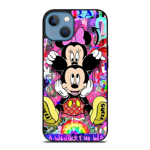 MICKEY MINNIE MOUSE DISNEY GUCCI PRADA OFF WHITE NIKE iPhone 13 Case Cover MICKEY MINNIE MOUSE DISNEY GUCCI PRADA OFF WHITE NIKE iPhone 13 Case Cover