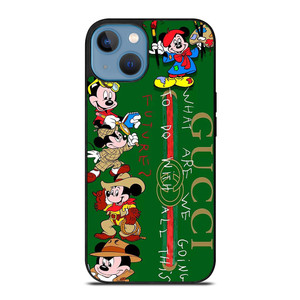 MICKEY MOUSE DISNEY GUCCI FUTURE iPhone 13 Case Cover MICKEY MOUSE DISNEY GUCCI FUTURE iPhone 13 Case Cover