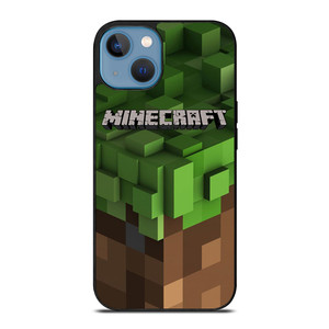 MINECRAFT LOGO CUBE iPhone 13 Case Cover MINECRAFT LOGO CUBE iPhone 13 Case Cover