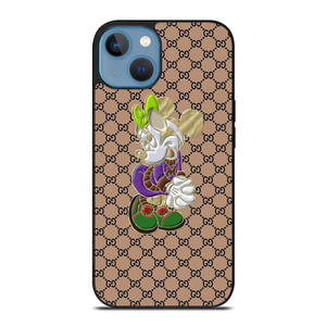 MINNIE MOUSE GUCCI PATTERN LOGO iPhone 13 Case Cover MINNIE MOUSE GUCCI PATTERN LOGO iPhone 13 Case Cover