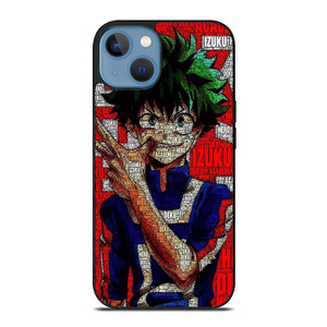 MY HERO ACADEMIA IZUKU MIDORIYA ANIME iPhone 13 Case Cover MY HERO ACADEMIA IZUKU MIDORIYA ANIME iPhone 13 Case Cover