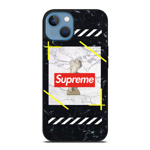 OFF WHITE STATUE SUPREME iPhone 13 Case Cover OFF WHITE STATUE SUPREME iPhone 13 Case Cover