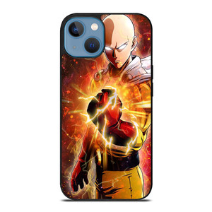 ONE PUNCH MAN SAITAMA FURIOUS iPhone 13 Case Cover ONE PUNCH MAN SAITAMA FURIOUS iPhone 13 Case Cover