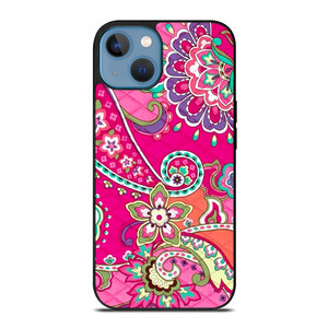 PINK SWIRLS VERA BRADLEY iPhone 13 Case Cover