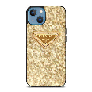 PRADA LOGO GOLD iPhone 13 Case Cover