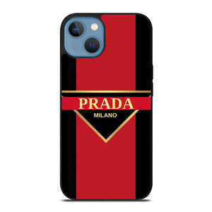 PRADA MILANO FASHION LOGO iPhone 13 Case Cover PRADA MILANO FASHION LOGO iPhone 13 Case Cover