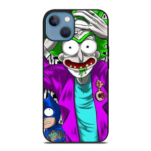 RICK AND MORTY BATMAN JOKER iPhone 13 Case Cover RICK AND MORTY BATMAN JOKER iPhone 13 Case Cover