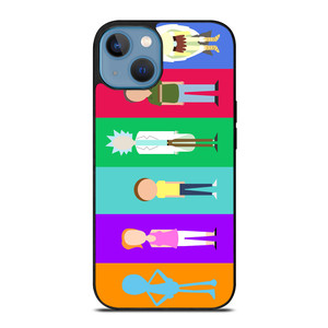 RICK AND MORTY CHARACTER iPhone 13 Case Cover