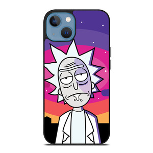 RICK AND MORTY PURPLE ART iPhone 13 Case Cover RICK AND MORTY PURPLE ART iPhone 13 Case Cover