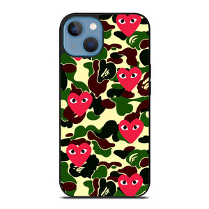 SUPREME BAPE COMME DES GARCONS iPhone 13 Case Cover SUPREME BAPE COMME DES GARCONS iPhone 13 Case Cover