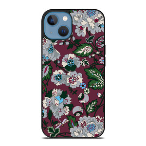 VERA BRADLEY BORDEAUX BLOOMS iPhone 13 Case Cover VERA BRADLEY BORDEAUX BLOOMS iPhone 13 Case Cover