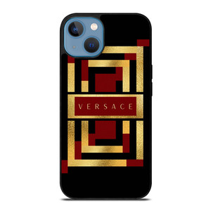 VERSACE LOGO RED GOLD ICON iPhone 13 Case Cover VERSACE LOGO RED GOLD ICON iPhone 13 Case Cover