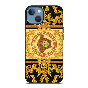 VERSACE ORNAMENT LOGO iPhone 13 Case Cover VERSACE ORNAMENT LOGO iPhone 13 Case Cover