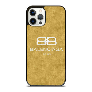 BALENCIAGA PARIS LOGO GOLDEN ICON iPhone 12 Pro Case Cover BALENCIAGA PARIS LOGO GOLDEN ICON iPhone 12 Pro Case Cover