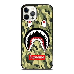 BAPE BATHING CAMO SHARK SUPREME iPhone 12 Pro Case Cover BAPE BATHING CAMO SHARK SUPREME iPhone 12 Pro Case Cover