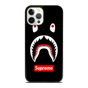 BAPE CAMO SHARK SUPREME BLACK iPhone 12 Pro Case Cover