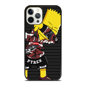 BART SIMPSON SUPREME CAMO DAB iPhone 12 Pro Case Cover