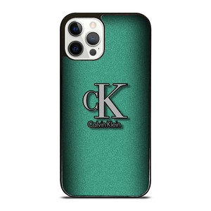 CALVIN CLEIN CK LOGO GREEN iPhone 12 Pro Case Cover CALVIN CLEIN CK LOGO GREEN iPhone 12 Pro Case Cover