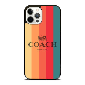 COACH NEW YORK ICON STRIPE iPhone 12 Pro Case Cover COACH NEW YORK ICON STRIPE iPhone 12 Pro Case Cover