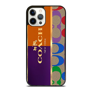 COACH NEW YORK LOGO EMBLEM iPhone 12 Pro Case Cover COACH NEW YORK LOGO EMBLEM iPhone 12 Pro Case Cover