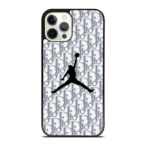 DIOR X AIR JORDAN LOGO iPhone 12 Pro Case Cover DIOR X AIR JORDAN LOGO iPhone 12 Pro Case Cover