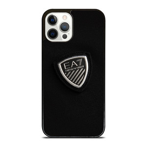 EA7 EMPORIO ARMANI EMBLEM iPhone 12 Pro Case Cover EA7 EMPORIO ARMANI EMBLEM iPhone 12 Pro Case Cover
