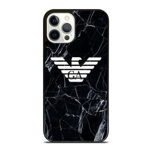 GIORGIO ARMANI LOGO BLACK MARBLE iPhone 12 Pro Case Cover GIORGIO ARMANI LOGO BLACK MARBLE iPhone 12 Pro Case Cover