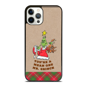 GRINCH CHRISTMAS CARTOON iPhone 12 Pro Case Cover