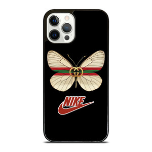 GUCCI BUTTERFLY X NIKE LOGO ICON iPhone 12 Pro Case Cover GUCCI BUTTERFLY X NIKE LOGO ICON iPhone 12 Pro Case Cover