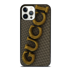 GUCCI EMBLEM LOGO iPhone 12 Pro Case Cover