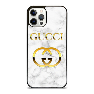 GUCCI GOLD MARBLE EMBLEM iPhone 12 Pro Case Cover GUCCI GOLD MARBLE EMBLEM iPhone 12 Pro Case Cover