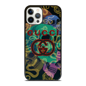 GUCCI LOGO EMBLEM SKULL SNAKE ICON iPhone 12 Pro Case Cover GUCCI LOGO EMBLEM SKULL SNAKE ICON iPhone 12 Pro Case Cover