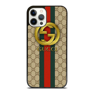 GUCCI LOGO GUCCI ICON PATTERN iPhone 12 Pro Case Cover GUCCI LOGO GUCCI ICON PATTERN iPhone 12 Pro Case Cover