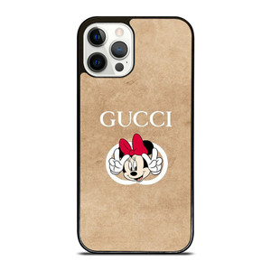 GUCCI LOGO PATTERN DISNEY MINNIE MOUSE iPhone 12 Pro Case Cover GUCCI LOGO PATTERN DISNEY MINNIE MOUSE iPhone 12 Pro Case Cover