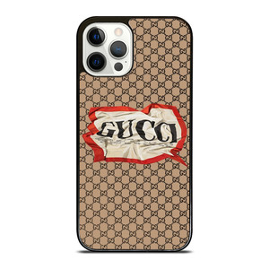 GUCCI LOGO PATTERN HEARTBREAKER iPhone 12 Pro Case Cover GUCCI LOGO PATTERN HEARTBREAKER iPhone 12 Pro Case Cover