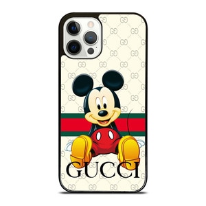 GUCCI LOGO PATTERN MICKEY MOUSE DISNEY iPhone 12 Pro Case Cover GUCCI LOGO PATTERN MICKEY MOUSE DISNEY iPhone 12 Pro Case Cover