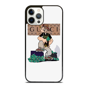GUCCI LOGO POPPEYE CARTOON iPhone 12 Pro Case Cover GUCCI LOGO POPPEYE CARTOON iPhone 12 Pro Case Cover