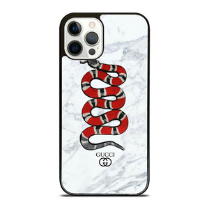 GUCCI LOGO SNAKE ON MARBLE ICON iPhone 12 Pro Case Cover GUCCI LOGO SNAKE ON MARBLE ICON iPhone 12 Pro Case Cover