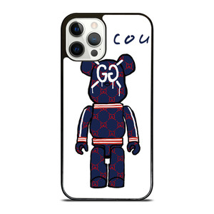 GUCCI LOGO X KAWS BEAR ICON iPhone 12 Pro Case Cover