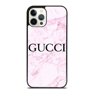 GUCCI PINK MARBLE iPhone 12 Pro Case Cover