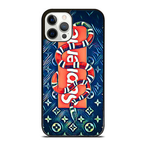 GUCCI SUPREME iPhone 12 Pro Case Cover GUCCI SUPREME iPhone 12 Pro Case Cover
