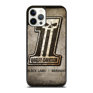 HARLEY DAVIDSON 1 BLACK LABEL iPhone 12 Pro Case Cover
