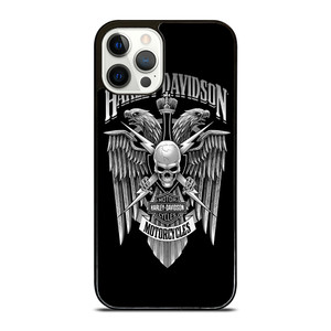 HARLEY DAVIDSON SKULL EAGLE iPhone 12 Pro Case Cover HARLEY DAVIDSON SKULL EAGLE iPhone 12 Pro Case Cover