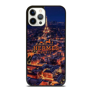 HERMES PARIS CITY LOGO iPhone 12 Pro Case Cover HERMES PARIS CITY LOGO iPhone 12 Pro Case Cover